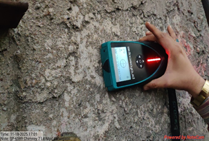 Concrete testing at site