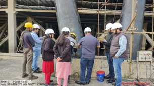 Concrete cover measurement at site