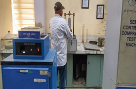 Drying shrinkage Test on Concrete